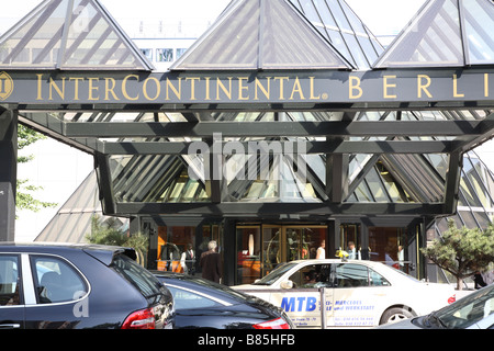 Berlin Budapester Straße Hotel Intercontinental Interconti Stockfoto