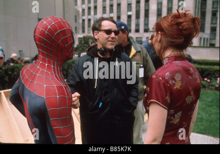 Spider - Mann Jahr: 2002 USA Regie: Sam Raimi Kirsten Dunst, Tobey Maguire, Sam Raimi schießen Bild Stockfoto