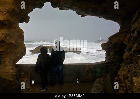 24. Januar 2009 KLaus Sturm in Biarritz Pays Basque France Stockfoto