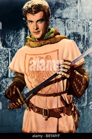 Ivanhoe TV-Serie 1958 - 1959 Großbritannien Regie: Lance Comfort, Arthur Crabtree Roger Moore nach dem Roman von Sir Walter Scott Stockfoto