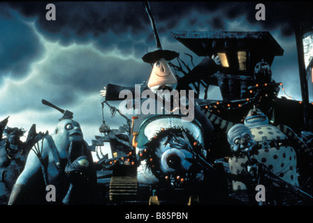 The Nightmare Before Christmas: Jahr: 1993 Regie: Henry Selick Animation Stockfoto