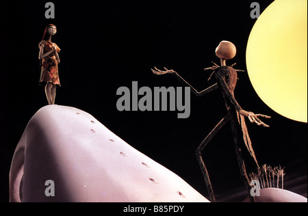 The Nightmare Before Christmas: Jahr: 1993 Regie: Henry Selick Animation Stockfoto