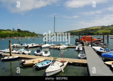 Salcombe Marina Cornwall UK Stockfoto