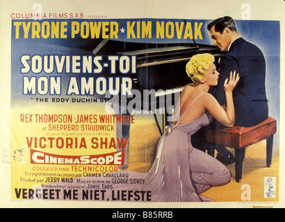 Tu seras un homme Mon fils Der Eddy Duchin Story Année : 1956 - USA Affiche, Poster Regie: George Sidney Stockfoto