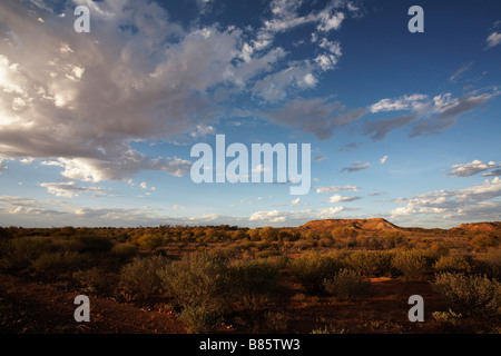 Outback in South Australia in der Nähe von Coober Pedy Stockfoto