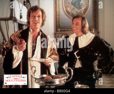 Die Rückkehr der Musketiere Jahr: 1989 UK Michael York, Richard Chamberlain Regie: Richard Lester Stockfoto