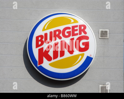 Berlin Burger King Stockfoto