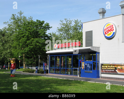 Berlin Burger King Stockfoto