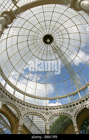 Der große Wintergarten gebaut von Charles Fowler im Jahre 1826, Syon House, Brentford, Middlesex, England, UK Stockfoto