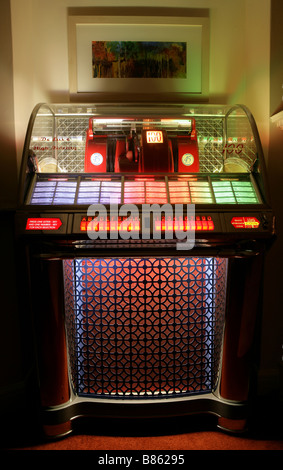 Select-o-matic Jukebox Seeburg 100 Stockfoto