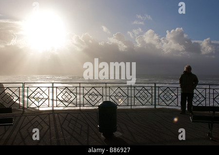 24. Januar 2009 KLaus Sturm in Biarritz Pays Basque France Stockfoto