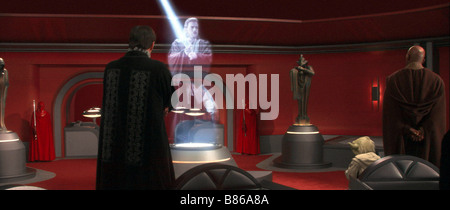 Star Wars II, Angriff der Klonkrieger Jahr: 2002 USA Ewan McGregor, Ian McDiarmid, Frank Oz, Samuel L. Jackson Regie: George Lucas Stockfoto