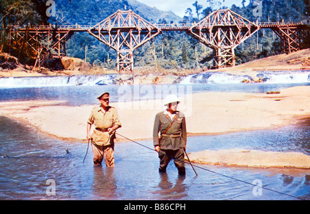 Die Brücke am Kwai Jahr: 1957 Großbritannien Regie: David Lean Alec Guinness Stockfoto