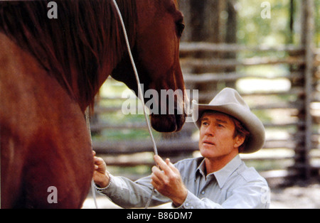 Das Pferd Whisperer Jahr: 1998 USA Regie: Robert Redford Robert Redford Stockfoto