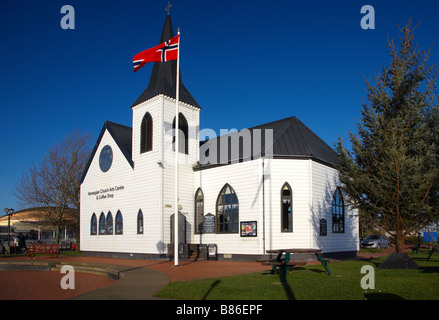 Norwegische Kirche Cardiff Bay South Glamorgan South Wales UK Stockfoto