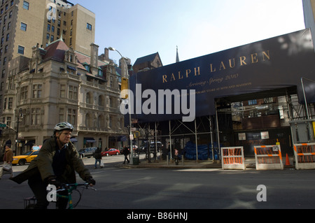 Die Ralph Lauren speichert auf der Madison Avenue in New York Stockfoto