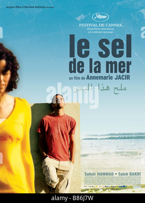 Le Sel de la Mer Salz des Meeres Jahr: 2008 - Palästina Affiche/Poster Regie: Annemarie Jacir Stockfoto