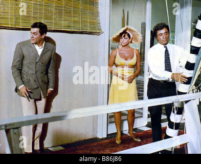 Machen Sie nicht Wellen Année: 1967 Claudia Cardinale, Tony Curtis Regie: Alexander Mackendrick Stockfoto