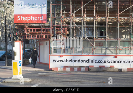 Die Londoner Klinik Care Krebsentstehung arbeitet, London, England, UK Stockfoto