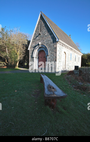 Eine kleine Kirche in Gougane Barra Park Stockfoto