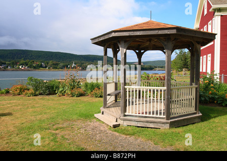 Pavillon in Annapolis Royal Nova Scotia Kanada Stockfoto