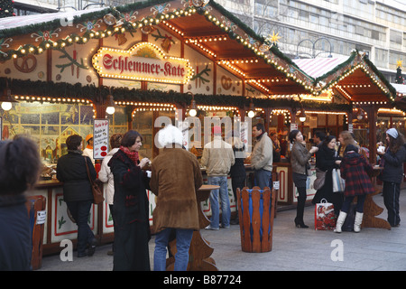 Berlin Wohnaccesoires Weihnachten Breitscheidplatz Stockfoto