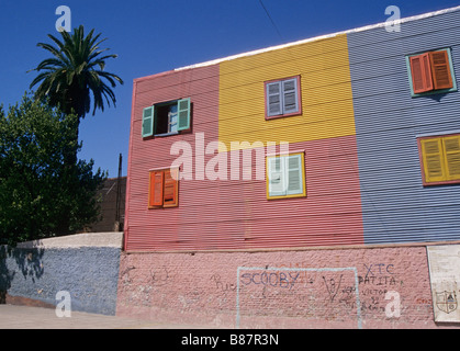 typisches Haus in Caminito Straße La Boca Nachbarschaft Buenos Aires Argentima Stockfoto