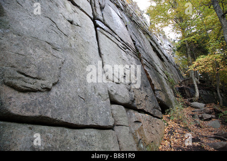 Ein Teil der Eagle Klippen in den White Mountains New Hampshire USA Stockfoto