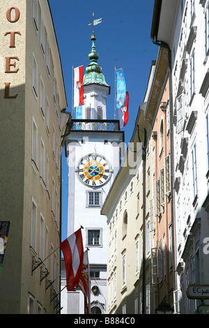 WIENER PHIL-G & Rathaus SALZBURG Österreich SALZBURG Österreich 28. Juni 2008 Stockfoto