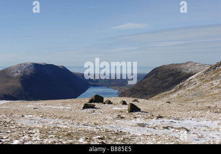 Tiefste von Beck Kopf unter großen Giebel englischen Lake District Cumbria Stockfoto