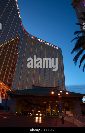 Mandalay Bay berühmte Hotel Casino - Las Vegas Boulevard - Strip Stockfoto