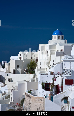 Oia Santorini-Cyclades-Griechenland Stockfoto