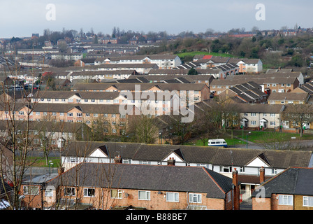 St. Anns Nottingham Sozialsiedlung Innenstadt. Stockfoto