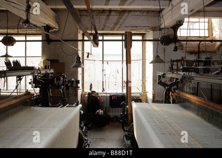 Euskirchen, Dependance Tuchfabrik Müller, LVR-Industriemuseum, Weberei, Webstuhl Stockfoto