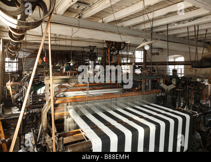 Euskirchen, Dependance Tuchfabrik Müller, LVR-Industriemuseum, Weberei, Webstuhl Stockfoto