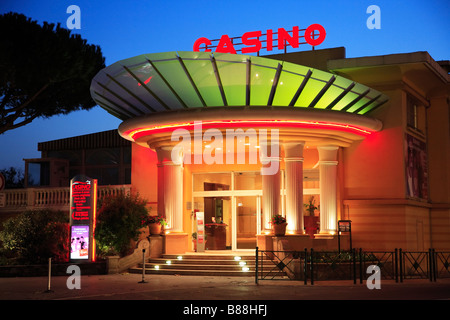 CASINO VON SAINTE MAXIME CÔTE D ' AZUR Stockfoto