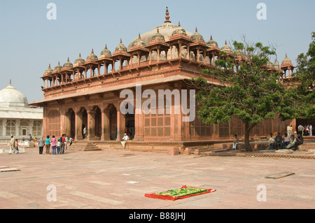 Jamaat Khana in der Jama Masjid-Moschee Stockfoto