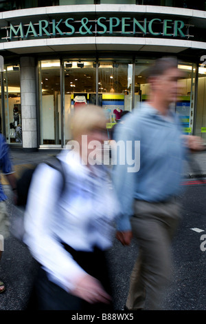 Mark Spencer Store auf Fenchurch Street Stockfoto