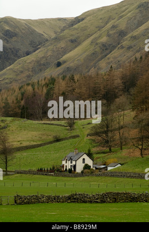 Cottage and countryside, Cumbria , England Stockfoto