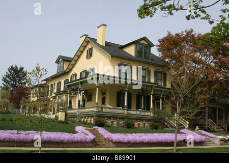 Historischen Wolff Haus 105 Gambier Oststraße Mount Vernon Ohio Stockfoto