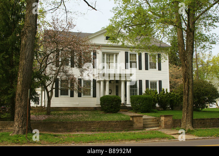 Historisches Haus Morgan 201 Gambier Oststraße Mount Vernon Ohio Stockfoto