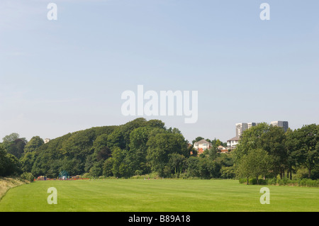 Spielfeldern von Avenham Park in Preston, Lancashire Vereinigtes Königreich Stockfoto