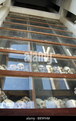 Choeung Ek Völkermord Zentrum außerhalb Phnom Penh, Kambodscha. Stockfoto