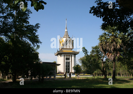 Choeung Ek Völkermord Zentrum außerhalb Phnom Penh, Kambodscha. Stockfoto