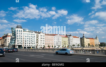 moderne Architektur tanzen Haus Prag Tschechische Republik Stockfoto