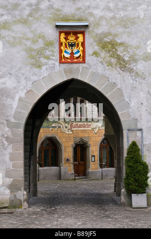 Zug Rathauskeller Stockfoto