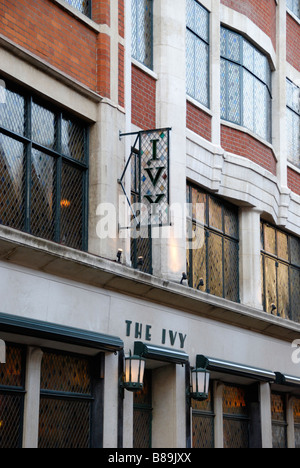 Die Efeu-Restaurant in West Street Covent Garden London England Stockfoto