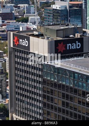 National Australia Bank Gebäude Melbourne Australien Stockfoto