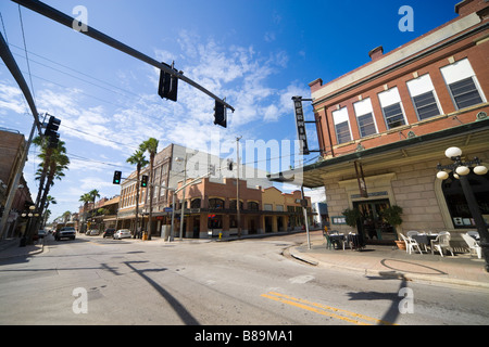 Tampa Florida Ybor City - Berninis Restaurant. Stockfoto