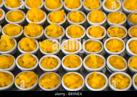 Essen Stall Chatuchak Weekend Market Bangkok Thailand Stockfoto